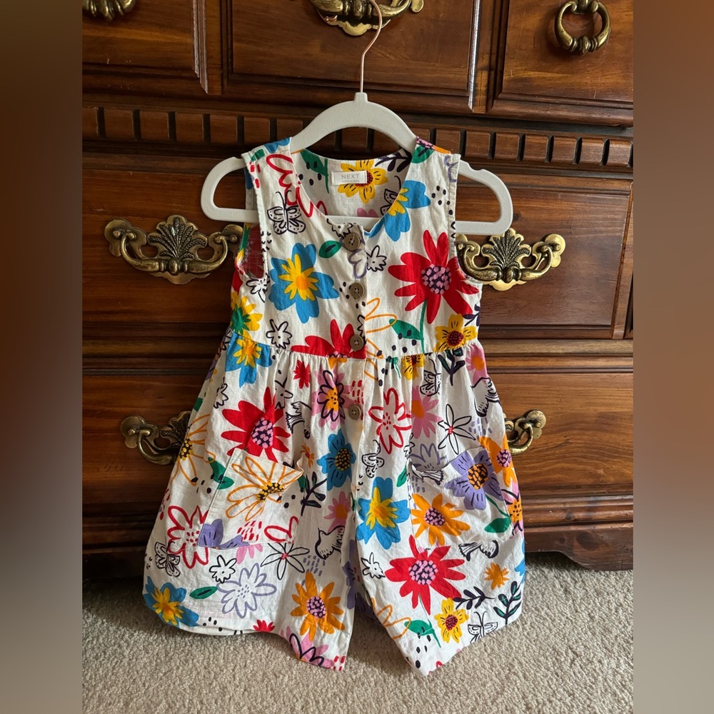 NEXT floral colorful dress